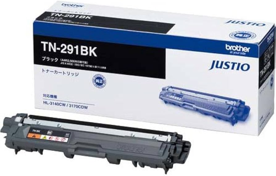 Amazon.co.jp: ブラザー 純正トナーカートリッジ TN-291BK 2個