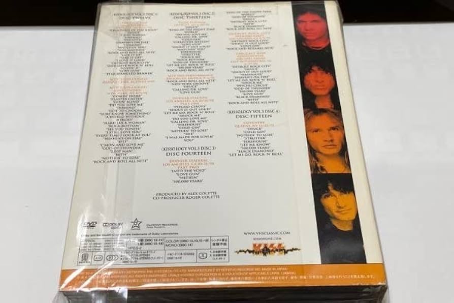 Amazon.co.jp: キッス DVD 地獄大全~究極!'77 BUDO-KANステージ