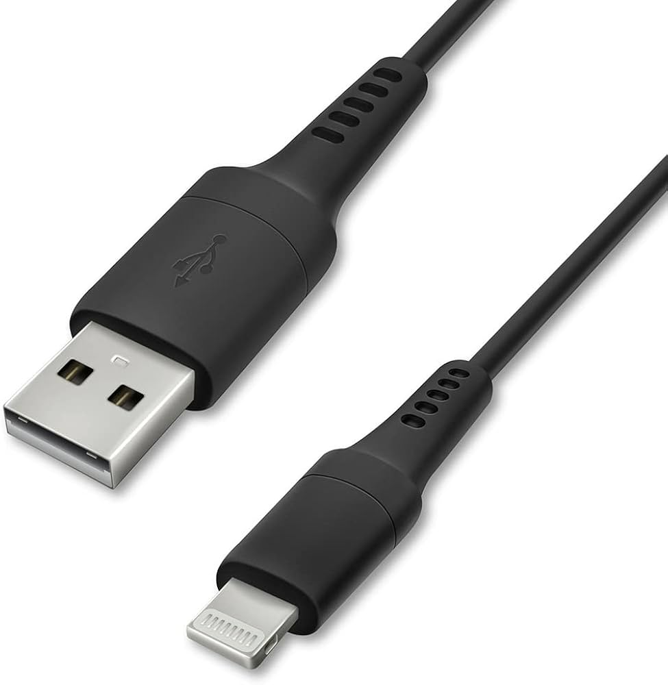 Amazon.co.jp: アイリスオーヤマ lightning ケーブル ブラック type A
