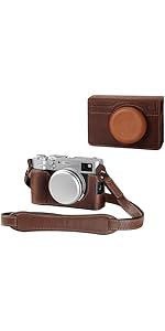 Amazon.co.jp: SmallRig 富士フイルム対応 X100VI用 レザーケース