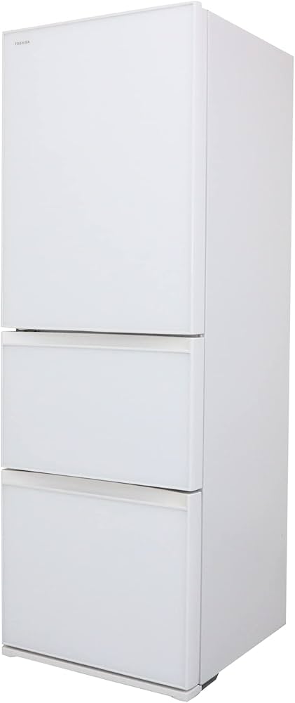 Amazon | 東芝 冷凍 冷蔵庫 380(L) 左開き GR-H38SXVL(ZW) | 東芝