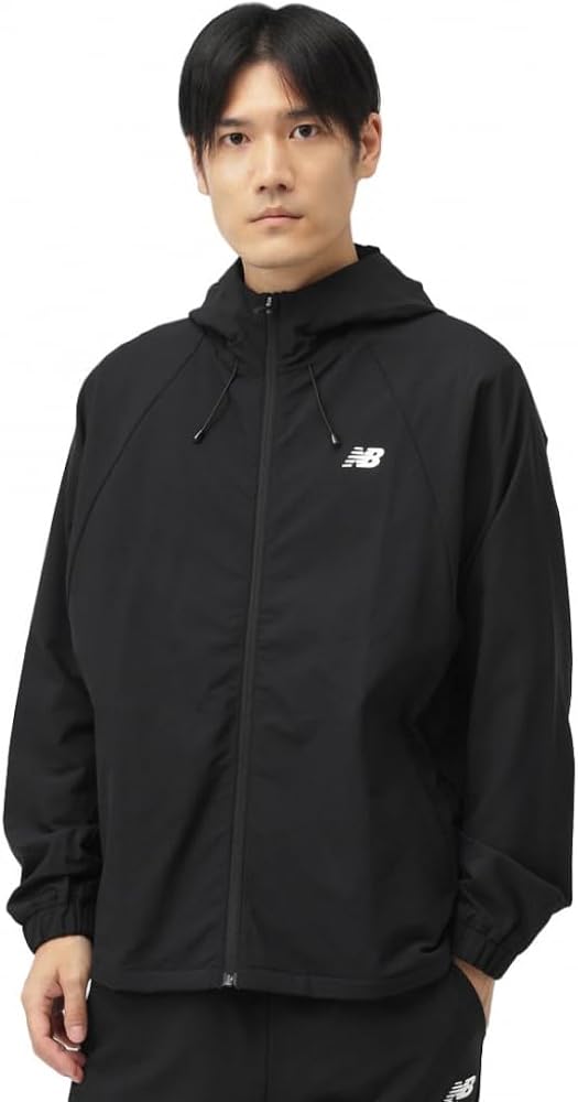 Amazon | [ニューバランス] THE CITY ウインドジャケット フーデット