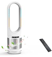 Amazon | 【2025最新進化・冷暖両用・空気清浄】扇風機 タワーファン