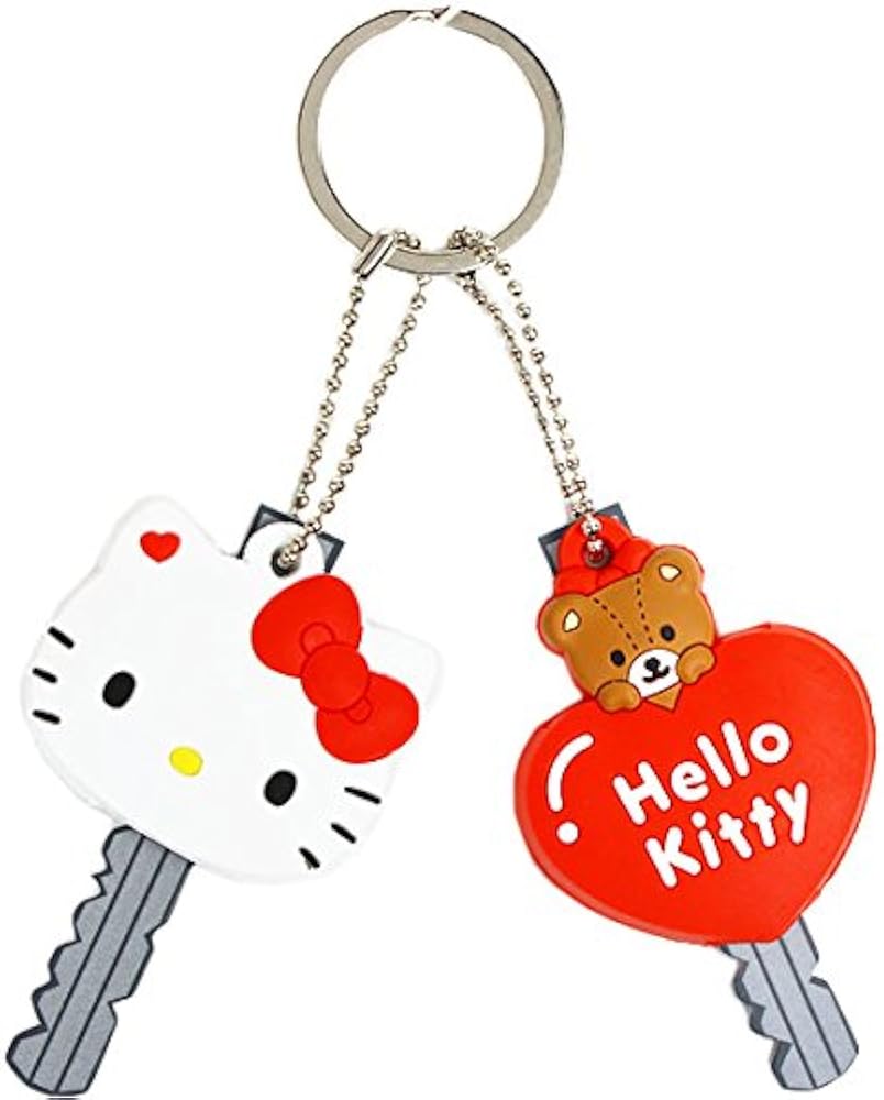 Amazon.co.jp: ハローキティ キーカバー2個セット☆サンリオ 女子文具