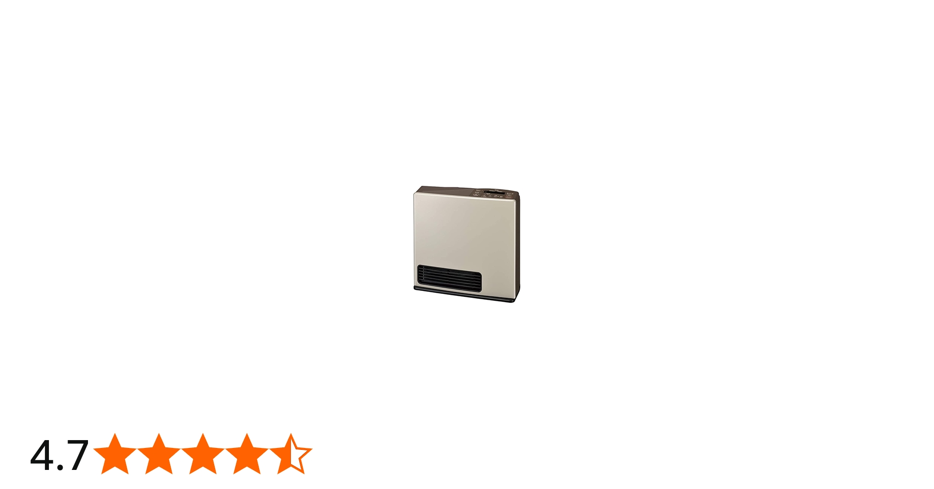 Amazon | リンナイ ガスファンヒーター RC-Y4002PE-L ラテ【プロパン