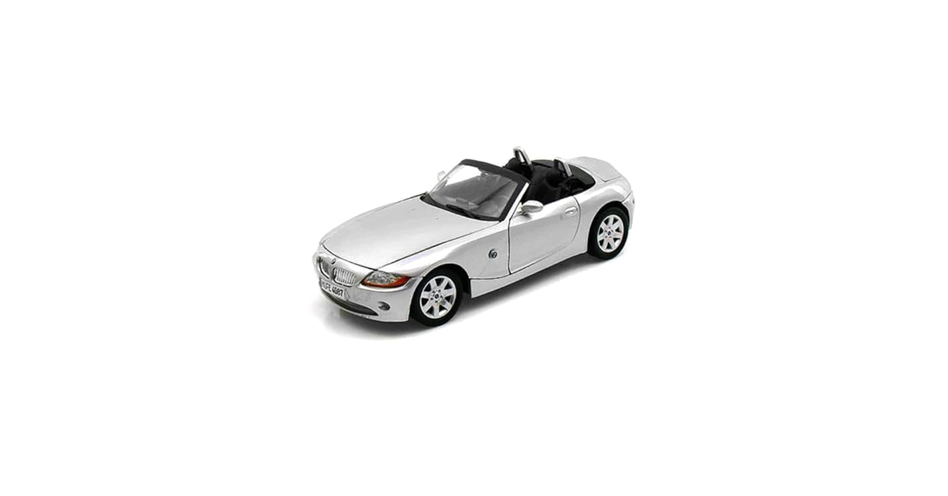 Amazon.com: Z4 Convertible Silver 1/18 Diecast Model Car by