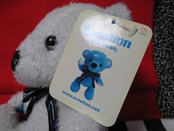 Amazon.co.jp: ！Teddy bear 白くま エイベックス ぬいぐるみa-nation