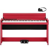 Amazon | KORG tinyPIANO タイニーピアノ ミニ鍵盤25鍵 レッド 自動