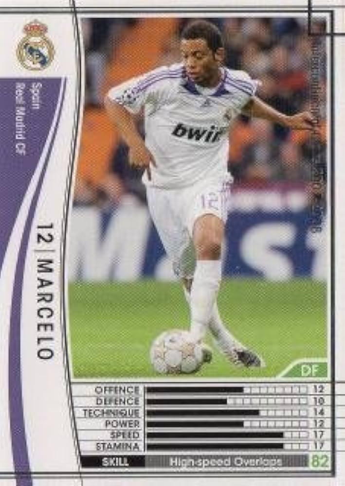 Amazon.co.jp: WCCF/07-08/レアル・マドリード/白/307/マルセロ