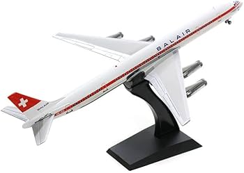 Amazon | INFLIGHT 200 1/200 完成品 BALAIR DC-8-63 HB-IDZ WITH