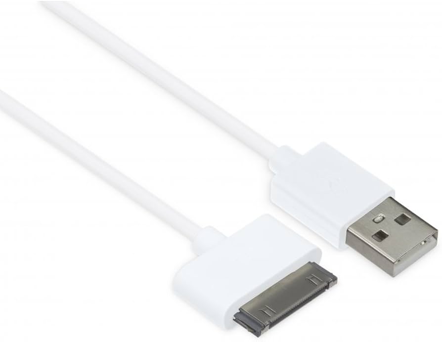 Amazon | kit キット Apple 30-pin データ転送 & 充電ケーブル (White