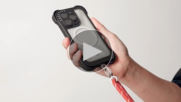 Amazon.com: CASETiFY 8mm Rope Cross Body Strap with Card - Black