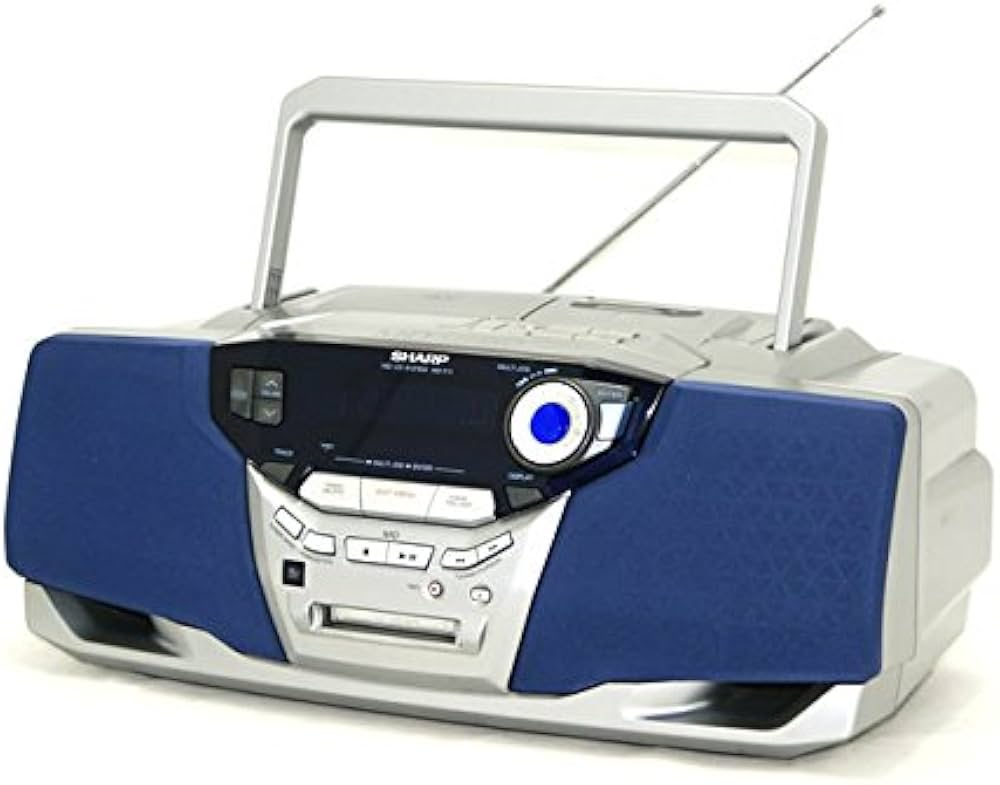 Amazon | SHARP シャープ MD-F11-S シルバー MD/CDシステム（CD/MD