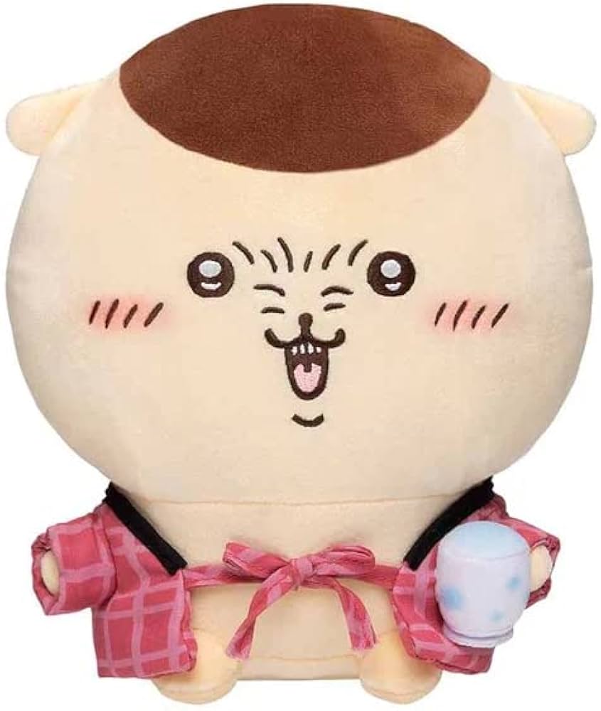 Amazon.co.jp: ちいかわ くりまんじゅうのしっぽり相席ぬいぐるみ