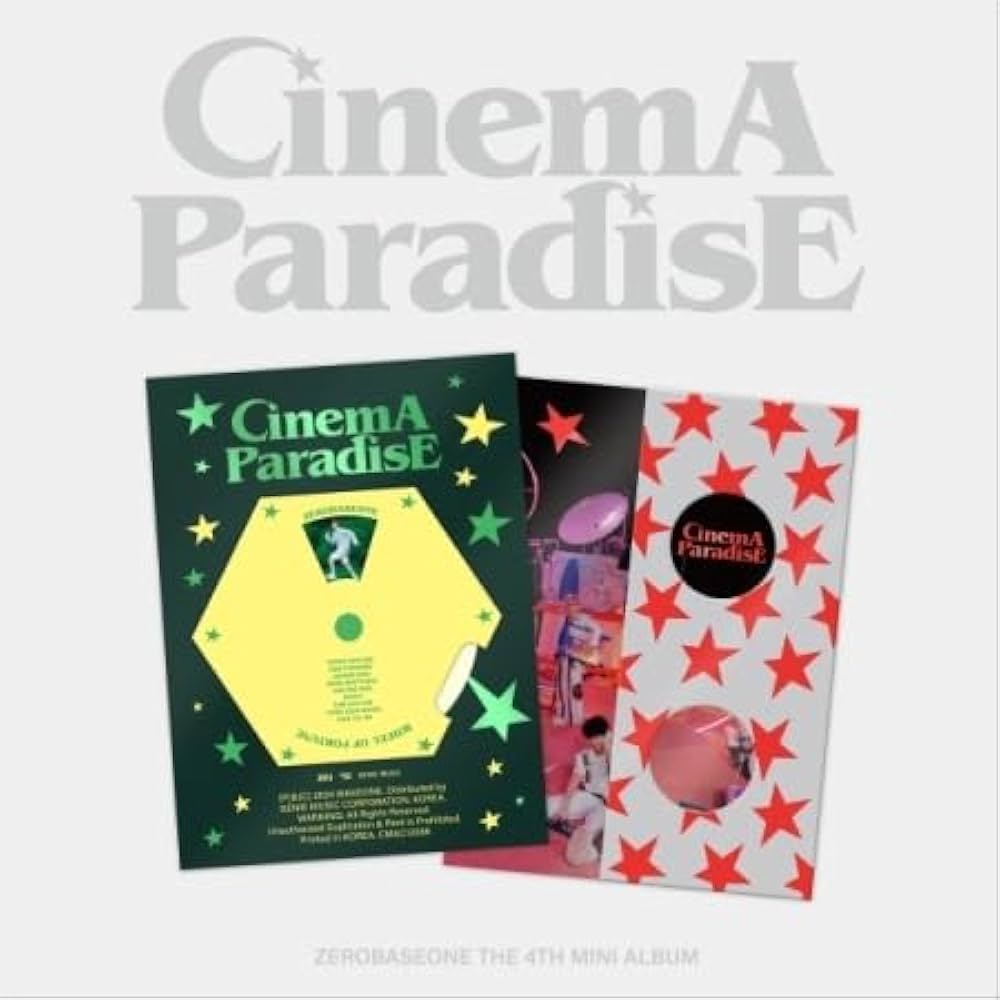 ZEROBASEONE ZB1 CINEMA PARADISE 4th Mini Album 2 Ver Set (SF VER +