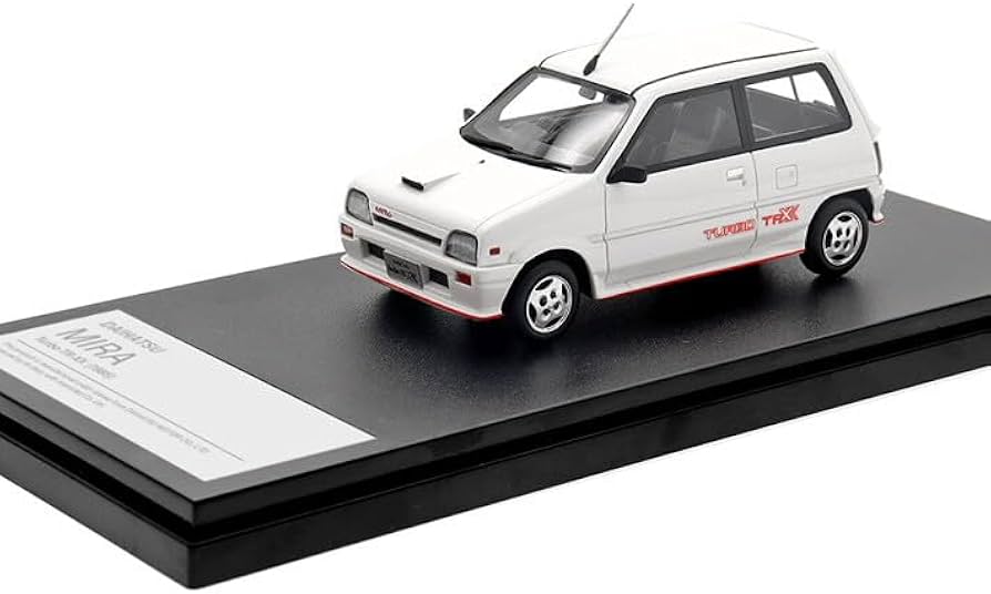 Amazon | Hi-Story 1/43 ダイハツ ミラ ターボ TR-XX 1985 ホワイト Hi