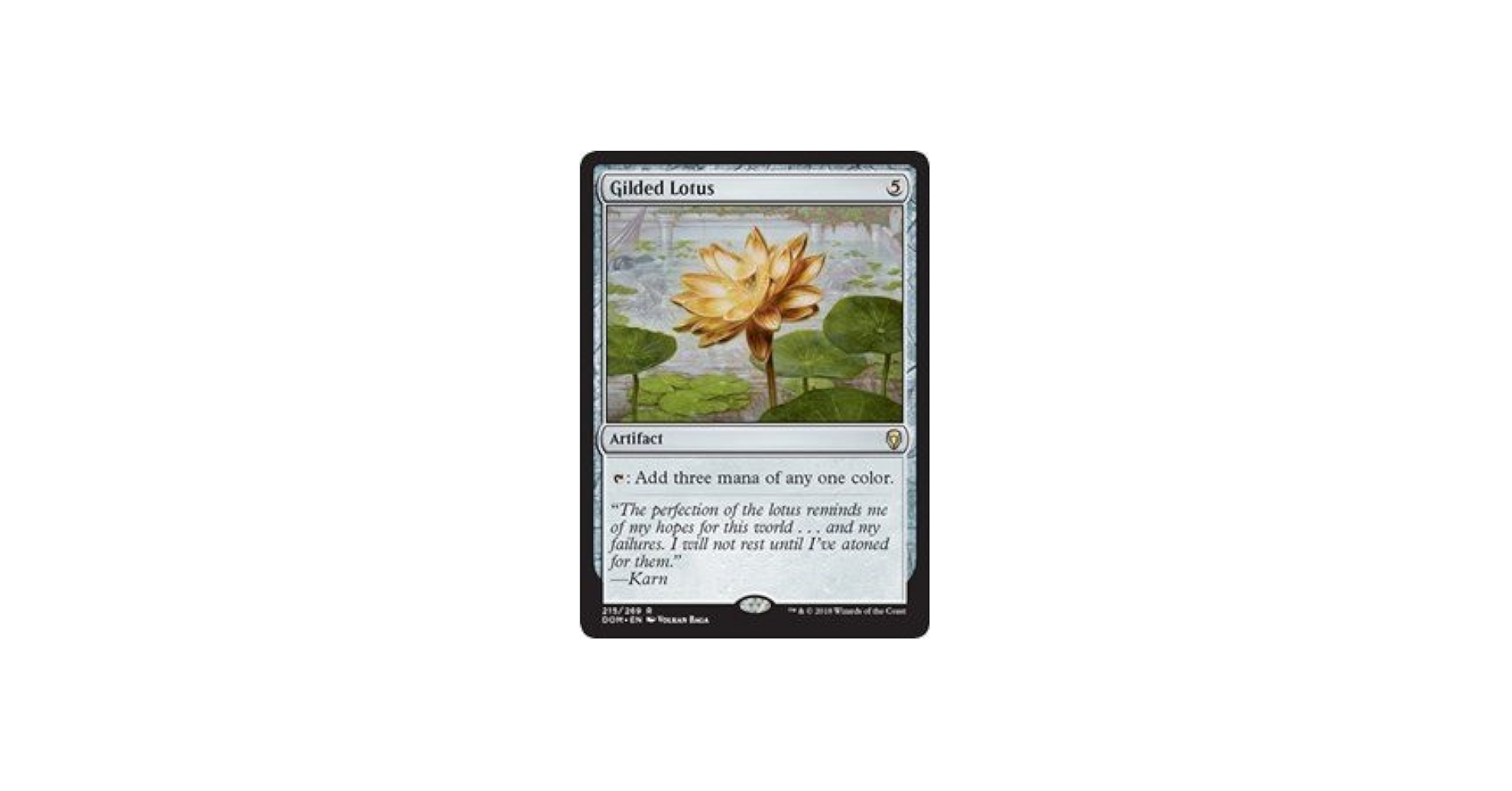 Amazon.com: Magic: The Gathering - Gilded Lotus - R - Dominaria