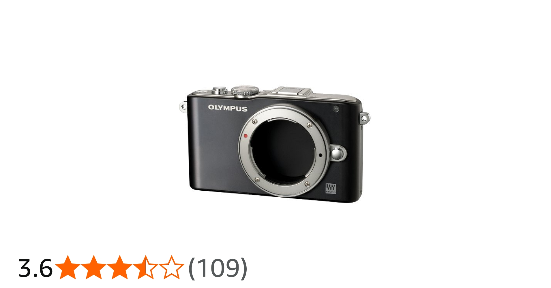 Amazon | OLYMPUS ミラーレス一眼 PEN Lite E-PL3 ボディ ブラック E