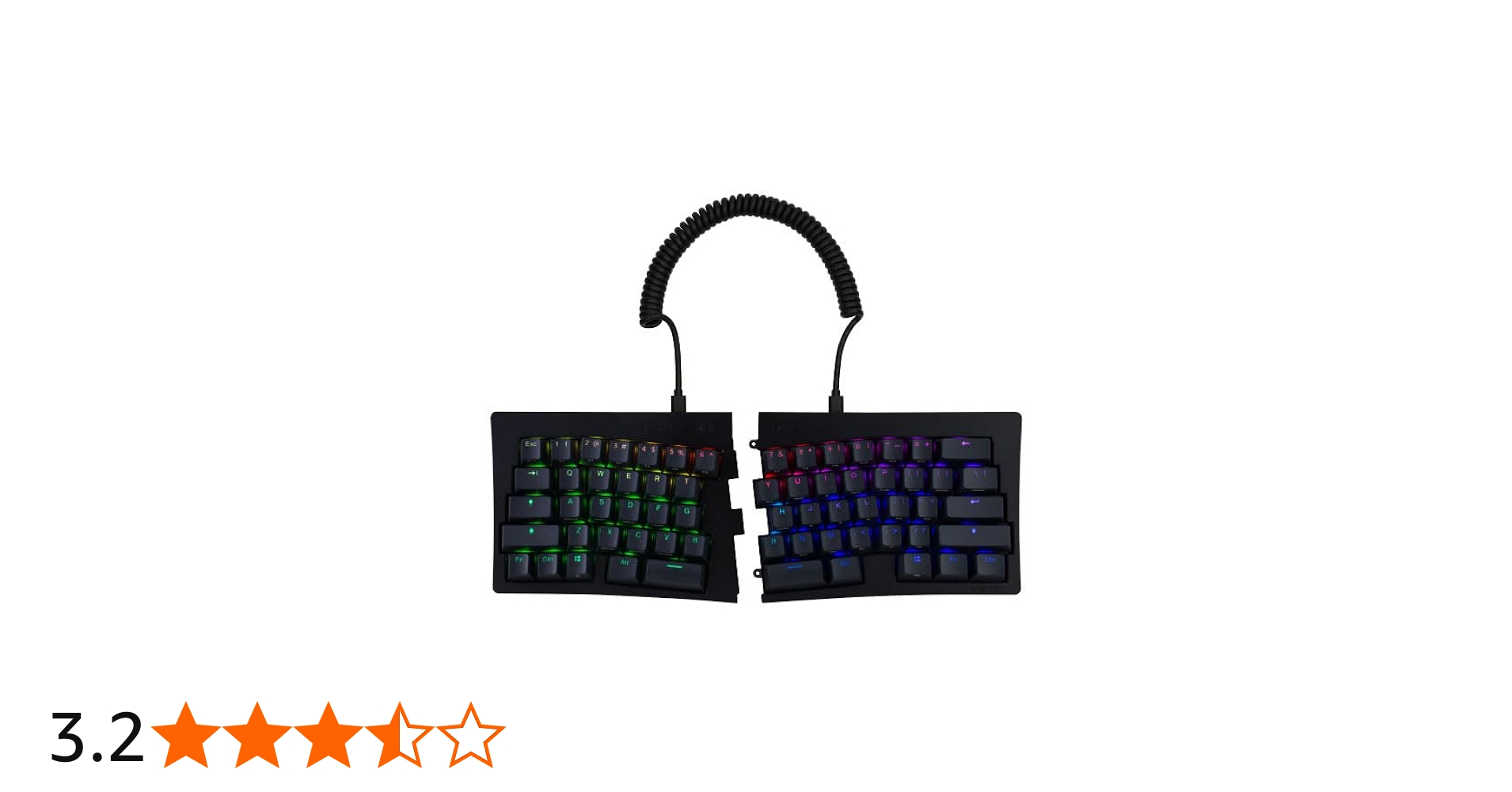 Amazon.co.jp: ミステル Barocco MD600 Alpha BT RGB 左右分離型 有線