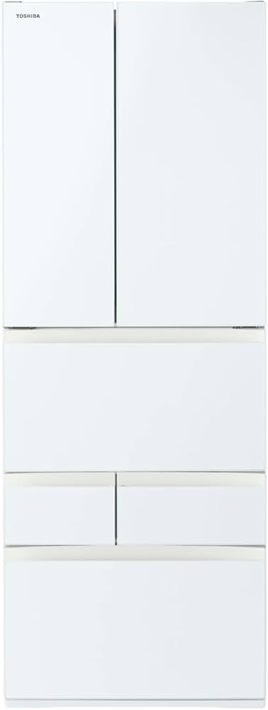 Amazon | 東芝 冷蔵庫 幅68.5㎝ 551L フレンチドア GR-V550FK(EW