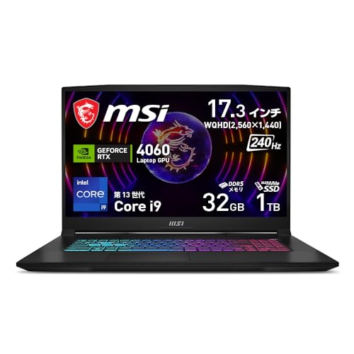 GeForce RTX 4070、Core i9-13900H搭載のゲーミングノートPCが4万円