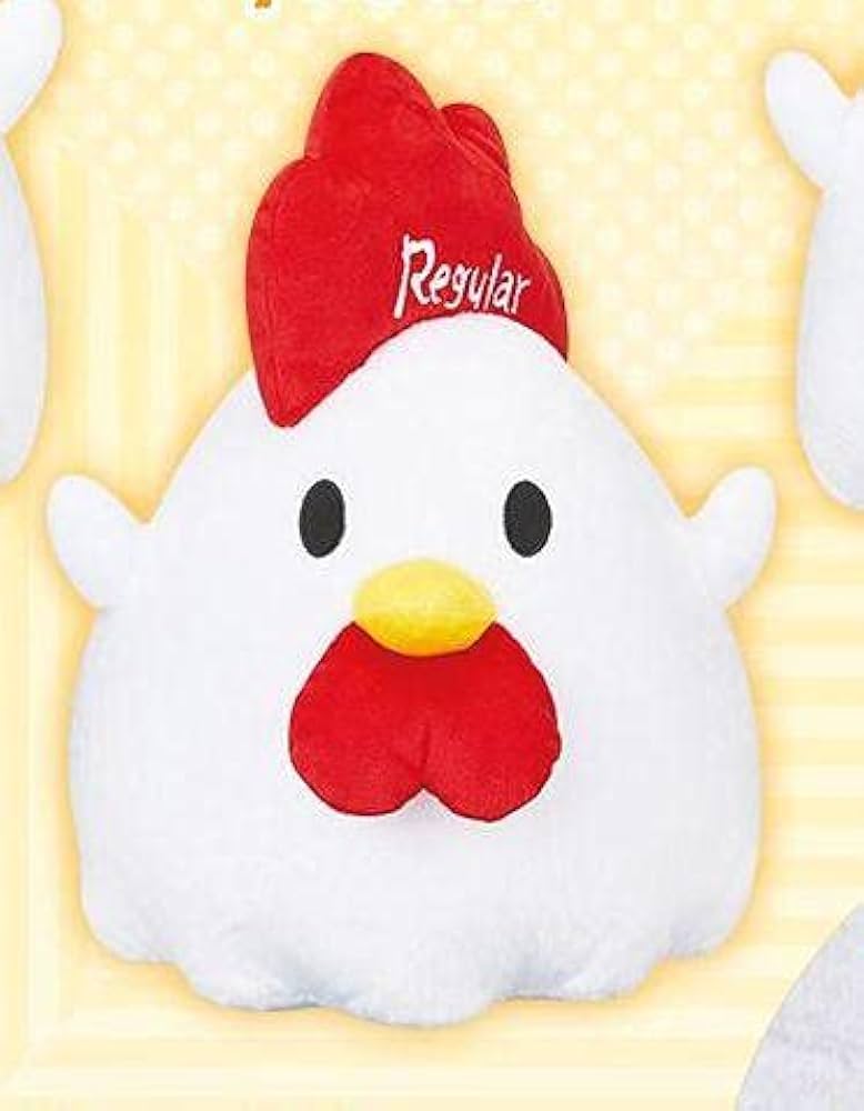 Amazon.co.jp: からあげクン 特大サイズ さらつやぬいぐるみ