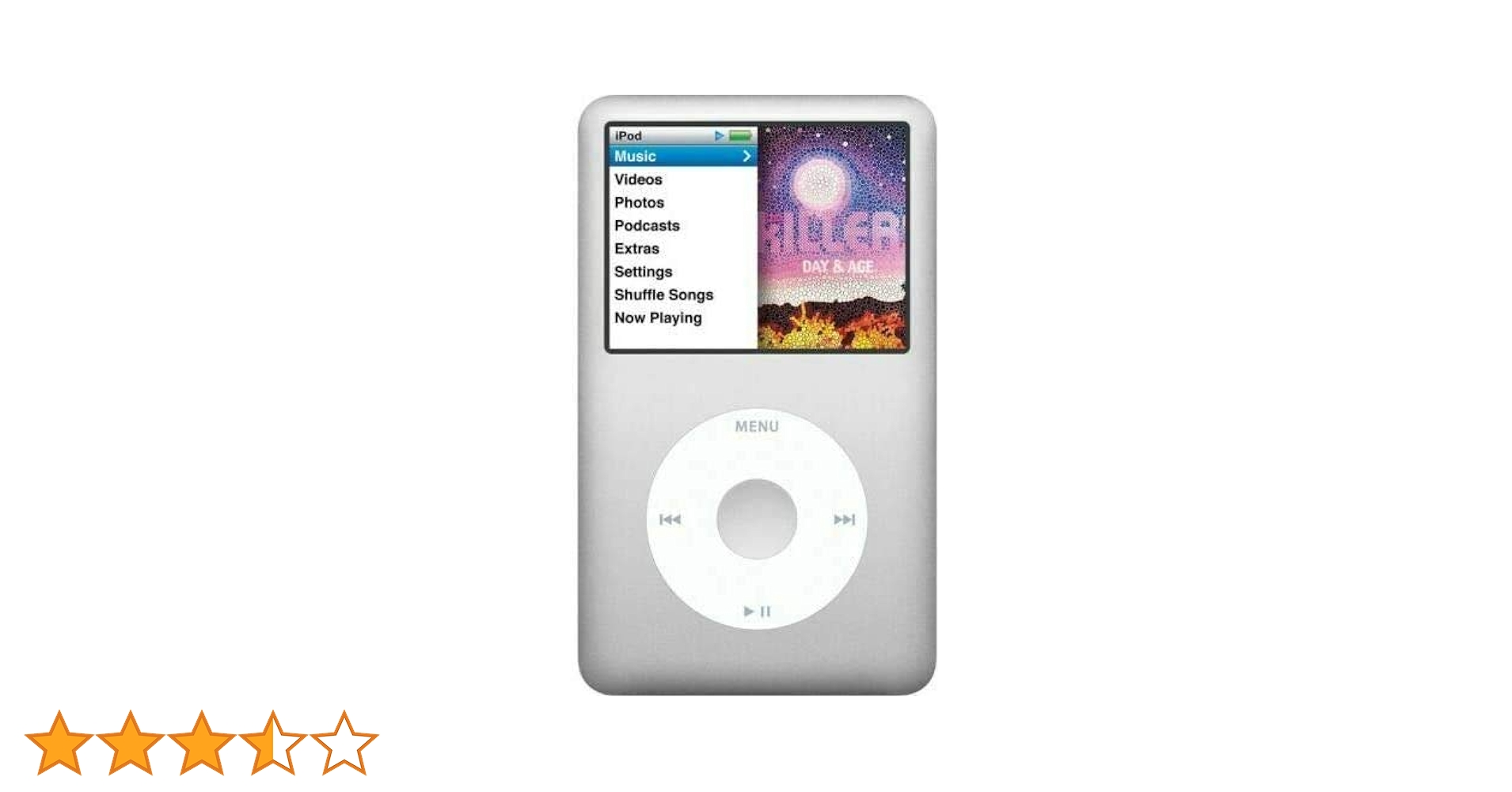 ポータブルプレーヤー iPod Classic A1136 60GB ポータブルプレーヤー