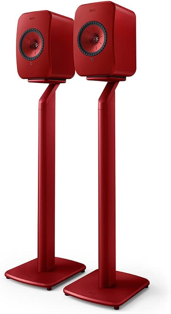 Amazon.com: KEF S1 Floorstand for LSX II (Crimson Red) : Electronics