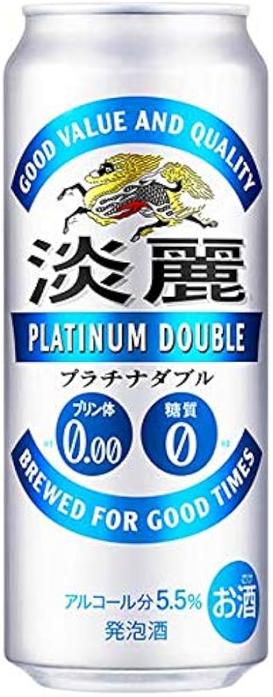 Amazon.co.jp: キリン 淡麗 プラチナダブル （500ml×24本）×2箱 : 食品