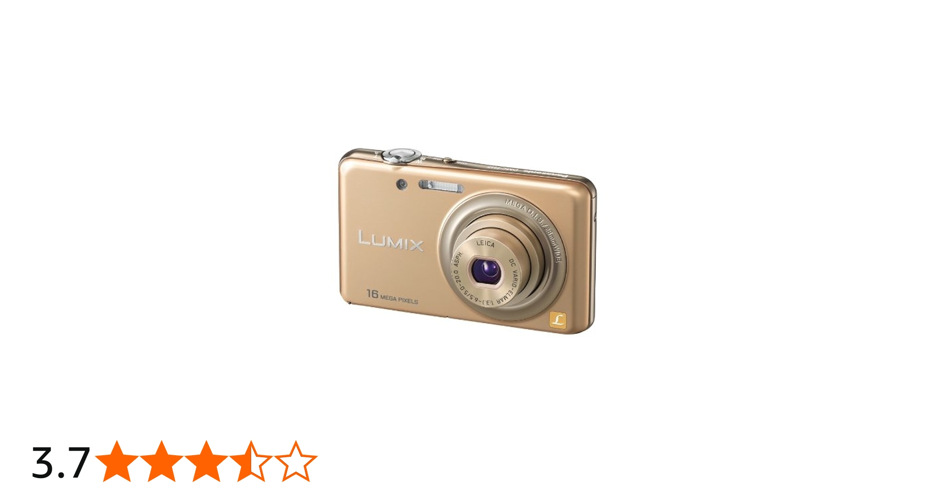 Panasonic LUMIX DMC-FH7 16MP コンパクトデジカメ LUMIX DMC-FH7