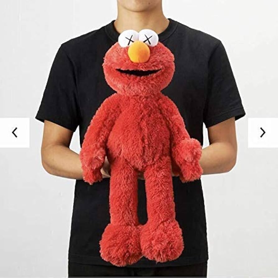 Amazon.co.jp: UNIQLO KAWS SESAME STREET ELMO エルモ ぬいぐるみ