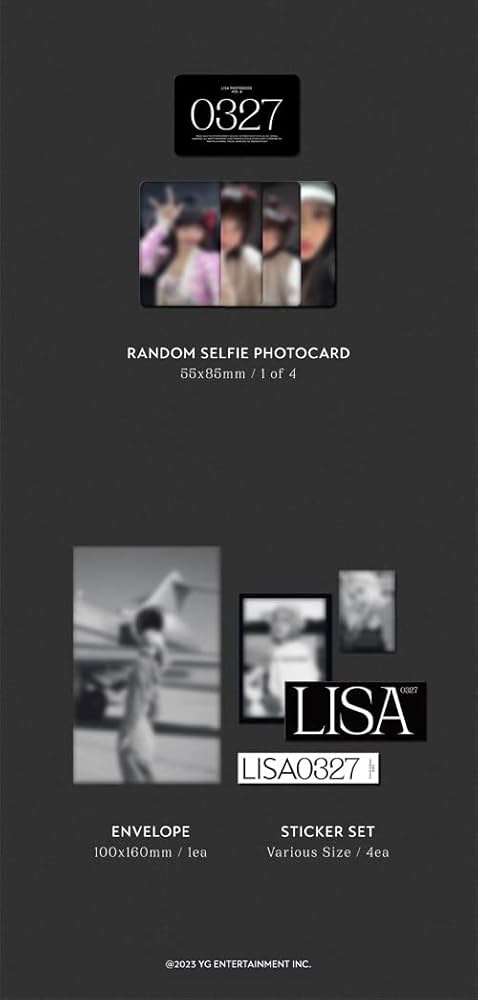 Amazon.co.jp: BLACKPINKのリサ PHOTOBOOK [0327] VOL.4 (フォトブック