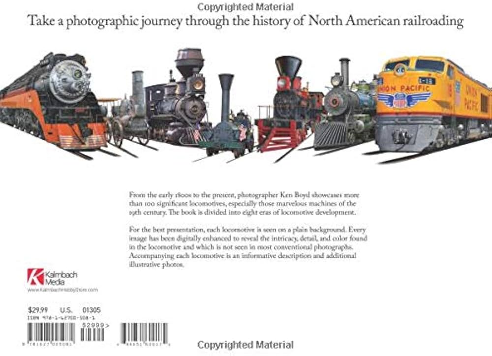 Historic North American Locomotives: An Illustrated Journey: Boyd
