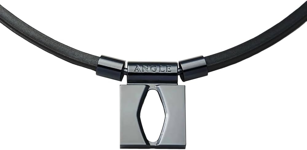 Amazon | 【医療機器】ANGLE e.MODEL 01 NECKLACE 磁気 ネックレス