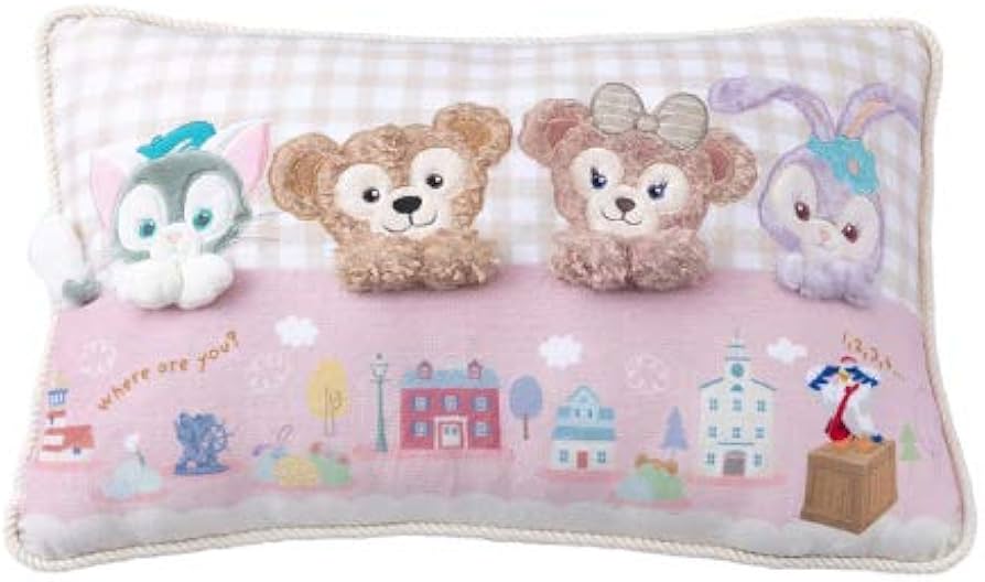 Amazon.co.jp: ダッフィー＆フレンズ クッション ダッフィーたちの