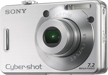 Amazon.com : Sony Cybershot DSCW70 7.2MP Digital Camera with 3x