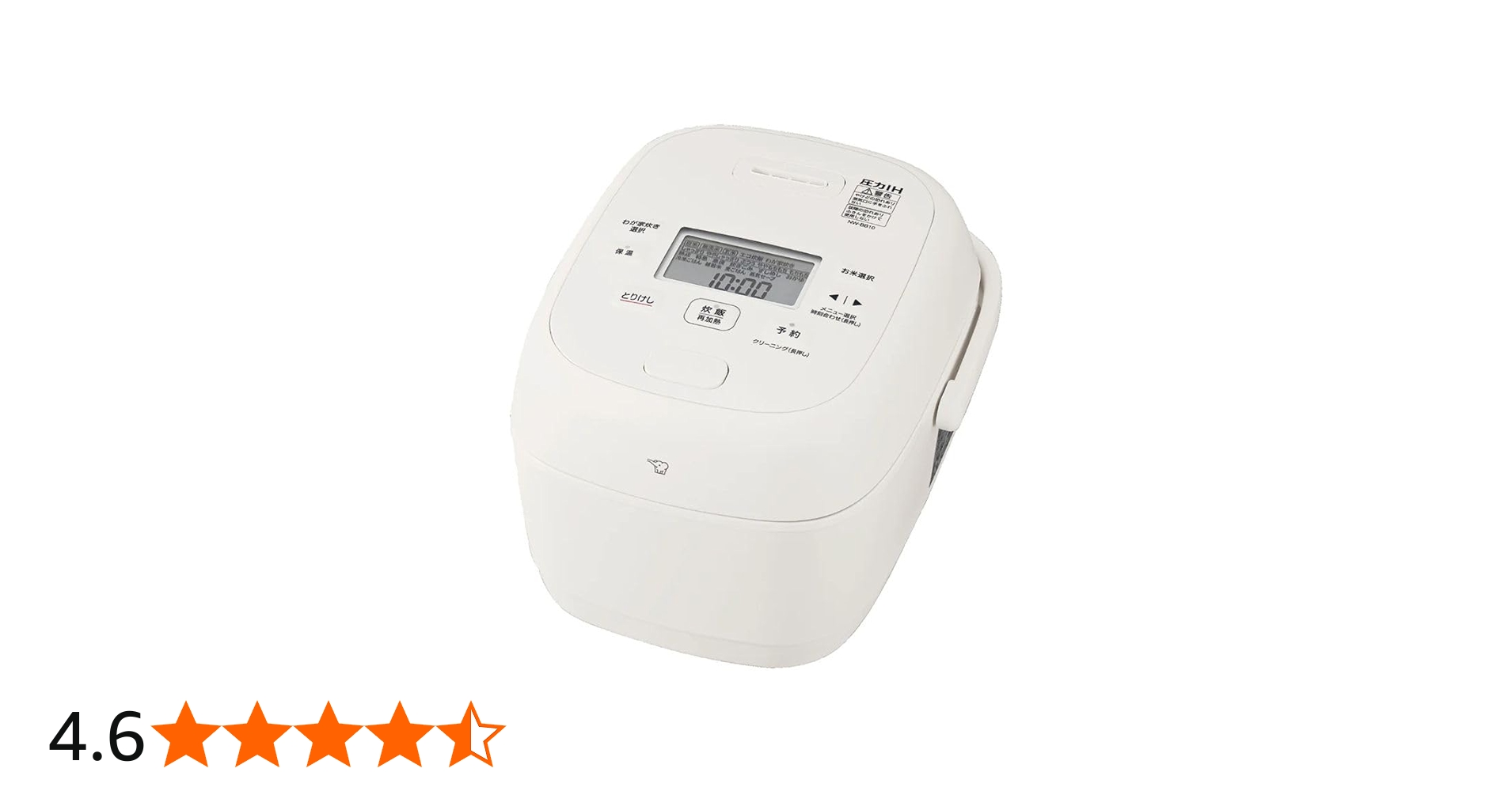 Amazon | 象印マホービン 炊飯器 5.5合 ホワイト NW-BB10-WA | 象印