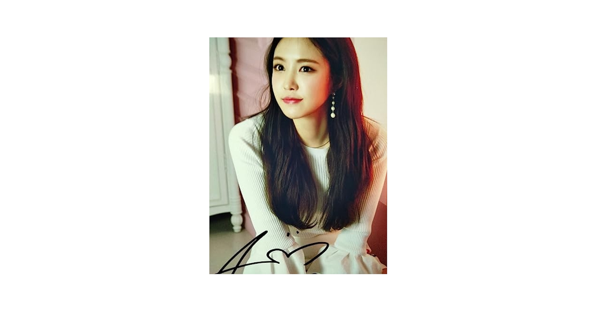 Apink SUNDAY MONDAY チョロン直筆サイン&メッセージ入り Apink SUNDAY