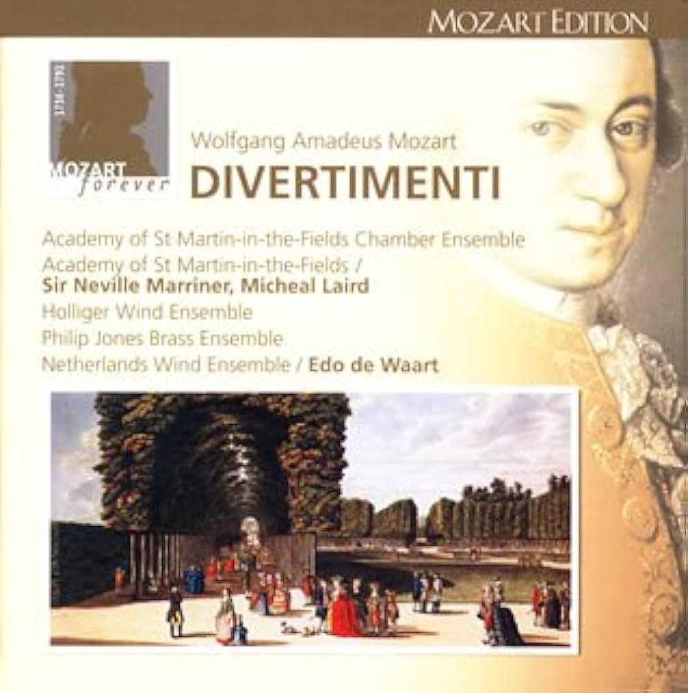 Amazon.co.jp: モーツァルト大全集 第3巻:ディヴェルティメント全集(全