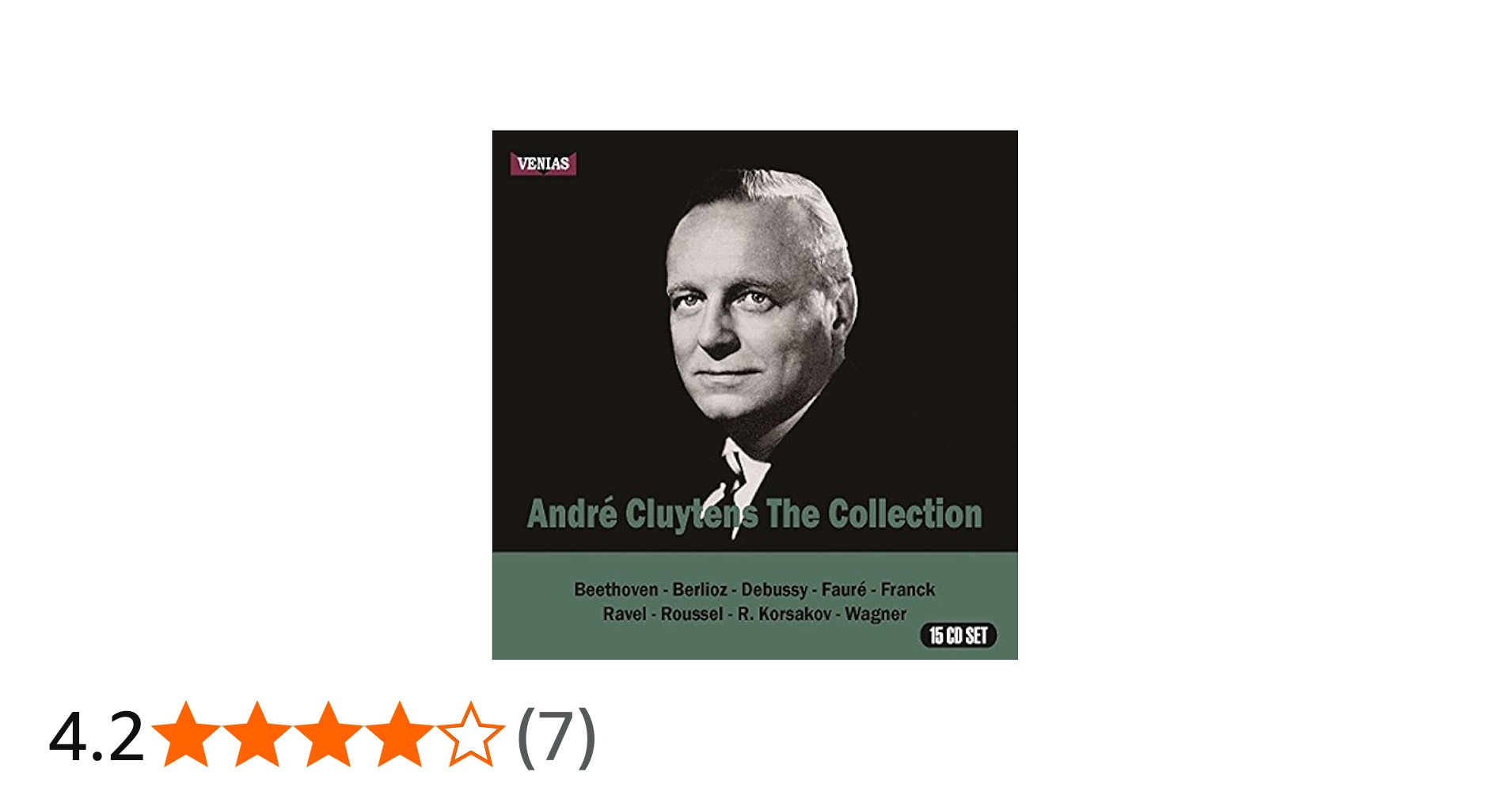 Amazon.co.jp: アンドレ・クリュイタンス・コレクション 1957-1963録音