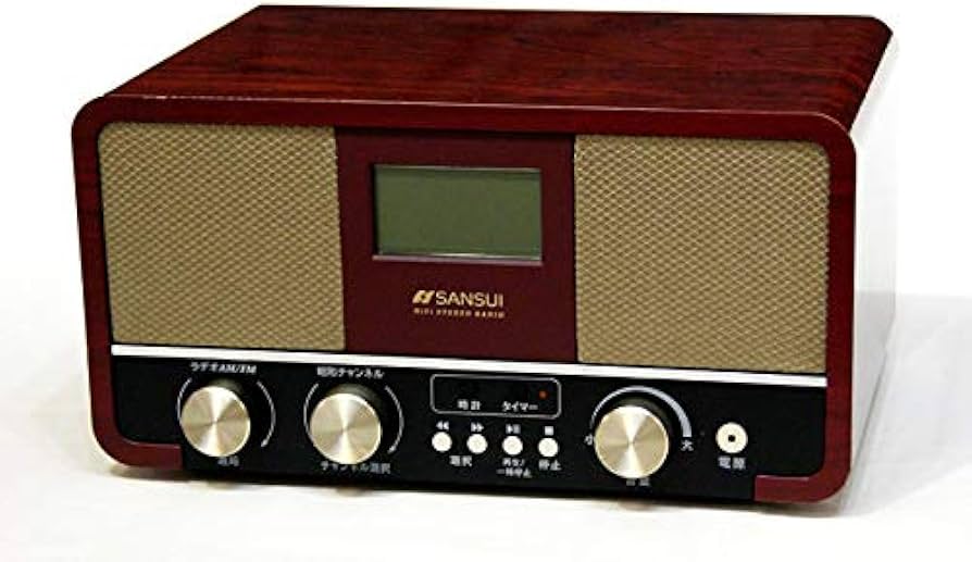 Amazon.co.jp: SANSUI サンスイ ドウシシャ SUR-1『昭和ラヂオ』 FM/AM