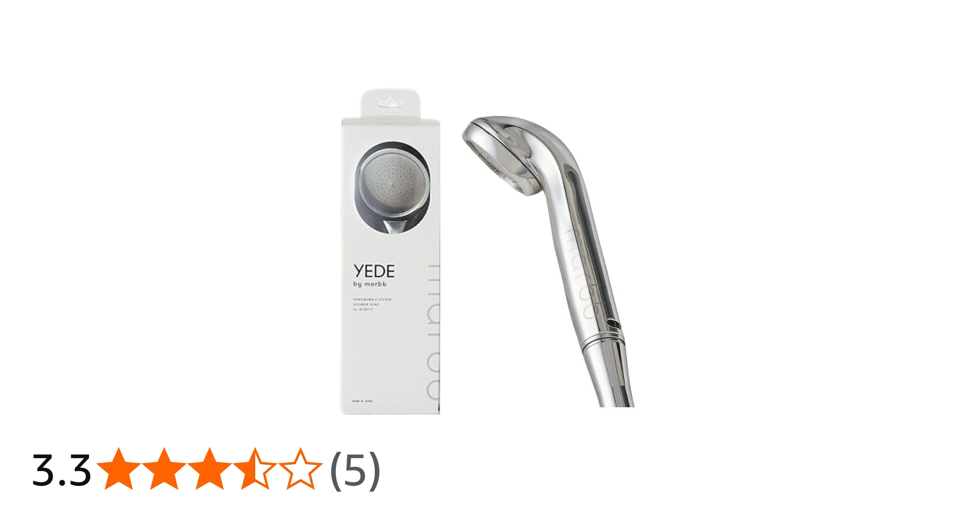 Amazon.co.jp: イェデバイマーブ シャワーヘッド yede by marbb マーブ