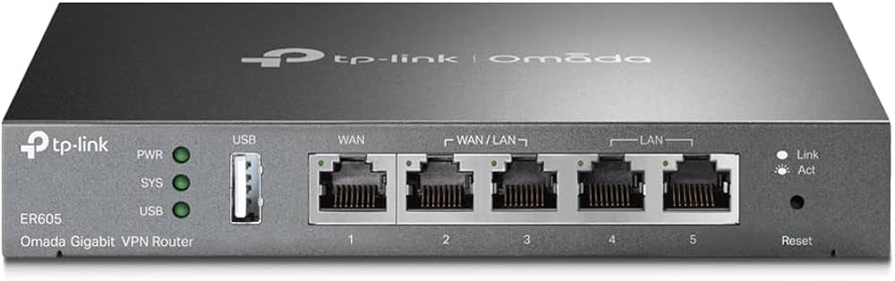 Amazon | TP-Link Omada ギガビット マルチWAN VPNルーター ER605 | TP