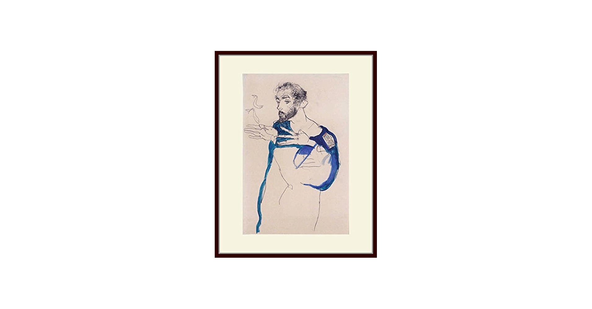 Amazon.co.jp: エゴンシーレ・[Egon Schiele] プリキャンバス複製画