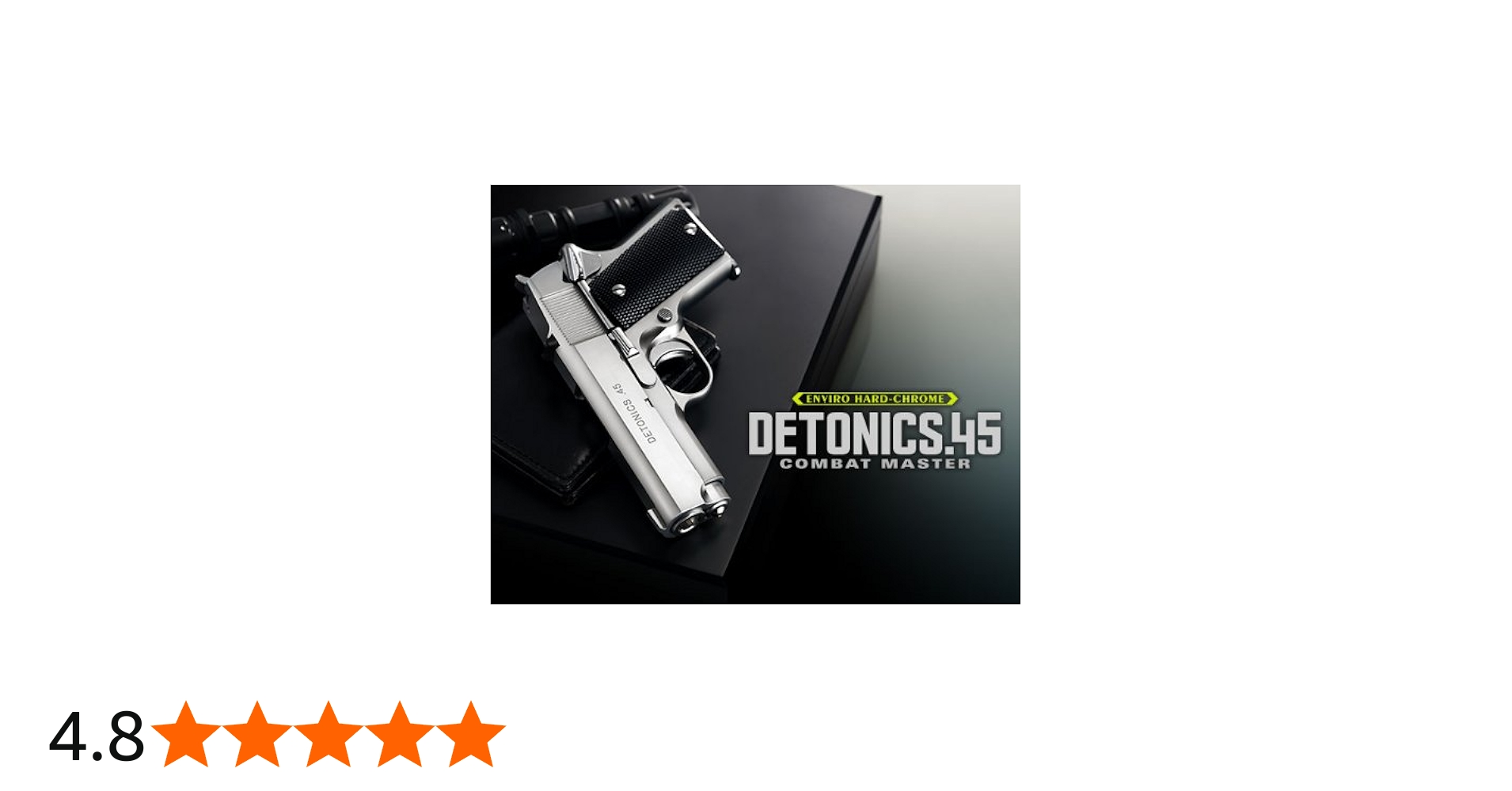 Amazon | 東京マルイ デトニクス.45 エンヴァイロ・ハードクローム 18