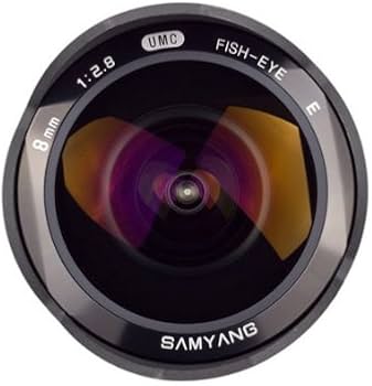 Amazon.com : Samyang 8mm F2.8 UMC Fisheye II (Black) Lens for Fuji