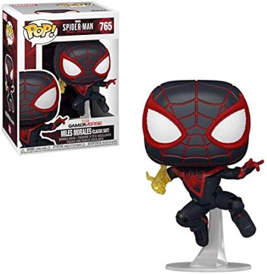 Amazon.com: FUNKO POP! GAMES: Marvel's Spider-Man - Miles Morales