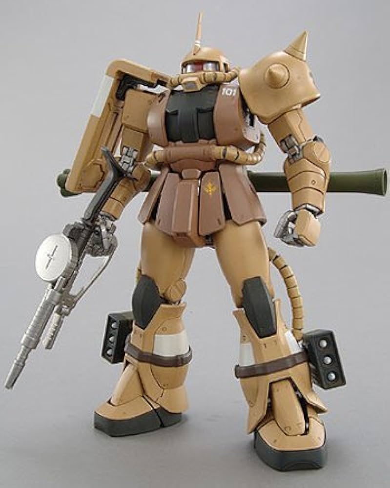 Amazon.com: 1/100 MG MS-06J ZAKU Kawaguchi Meijin ver. : Arts
