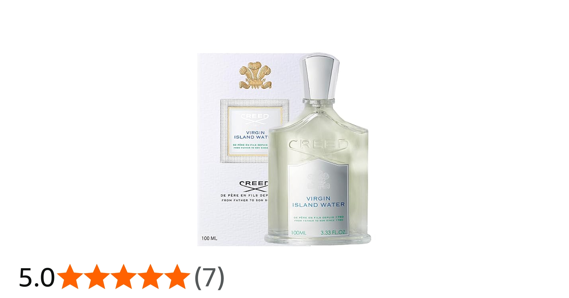 Amazon | クリード ヴァージン アイランド ウォーター