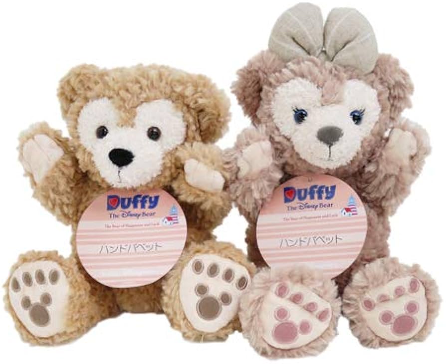 Amazon.co.jp: ダッフィー シェリーメイ ペア ぬいぐるみハンド